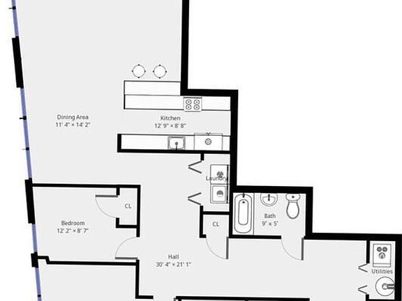 2nd image of 51 Lafayette St Unit 204