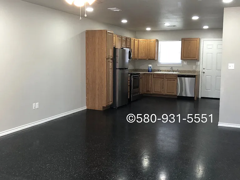 Kitchen & Living Room