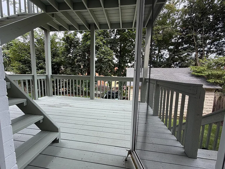 Back deck