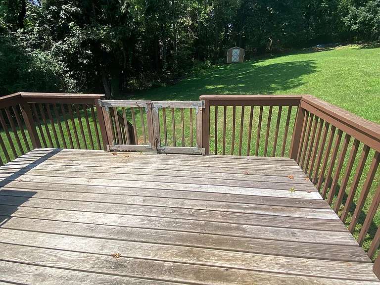 Back deck