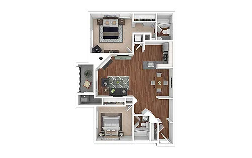 Floor plan Sudley-Renovated