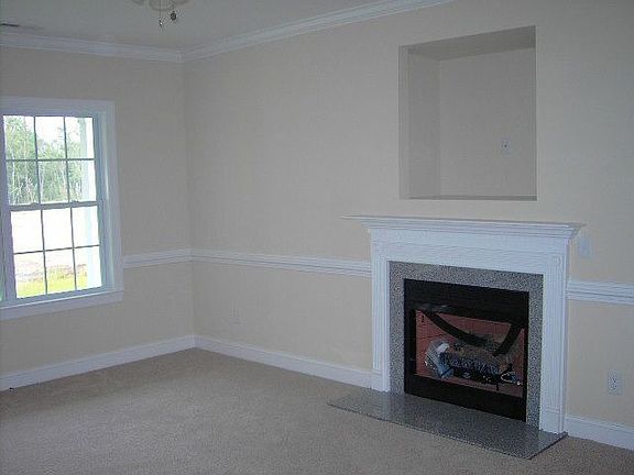 Living Room With Fireplace