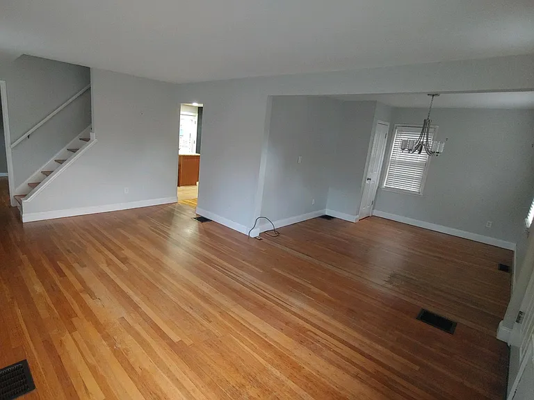 Main living area + dining room