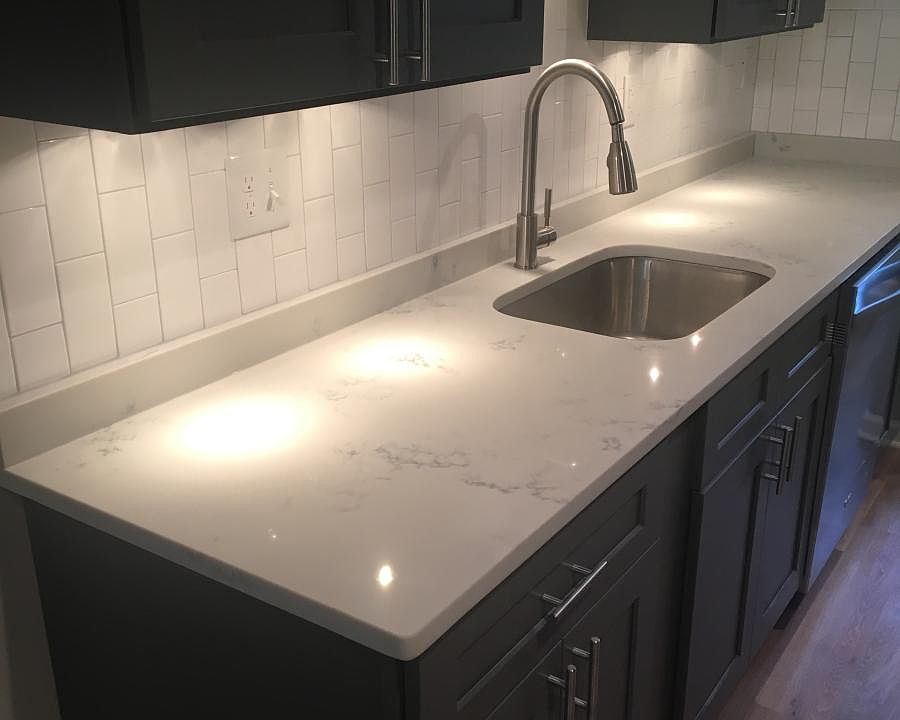 White Quartz countertops