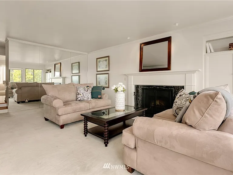Sunken living room