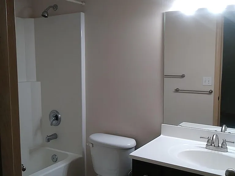 On suite bathroom