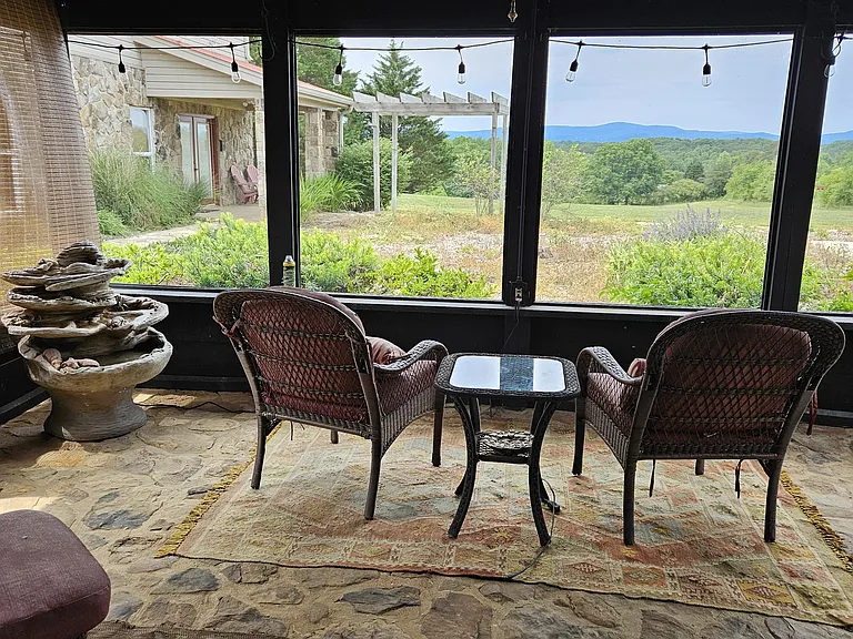 Front Porch view from living space