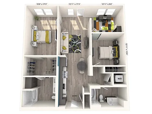 Floor plan 200