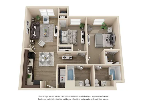 Floor plan B1