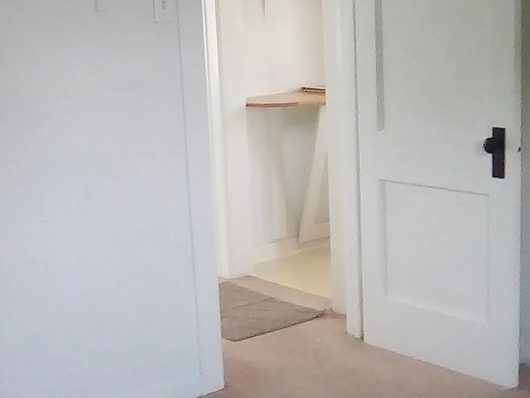 From living room entrance to kitchen