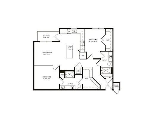 Floor plan B3
