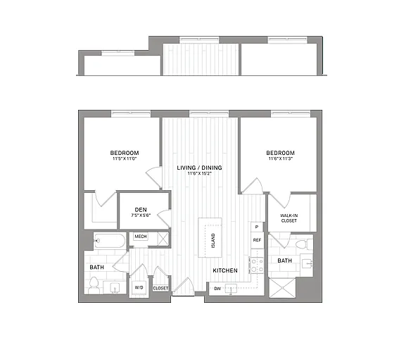 Floor plan BD1