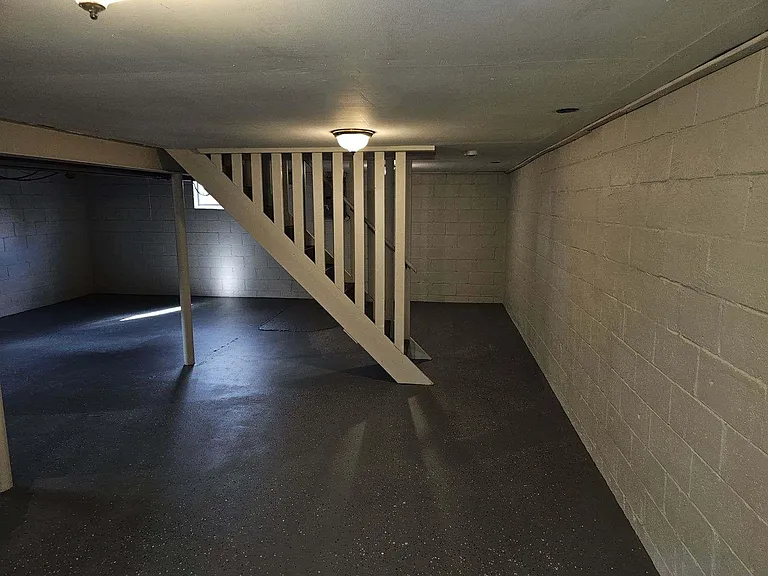 Clean dry basement