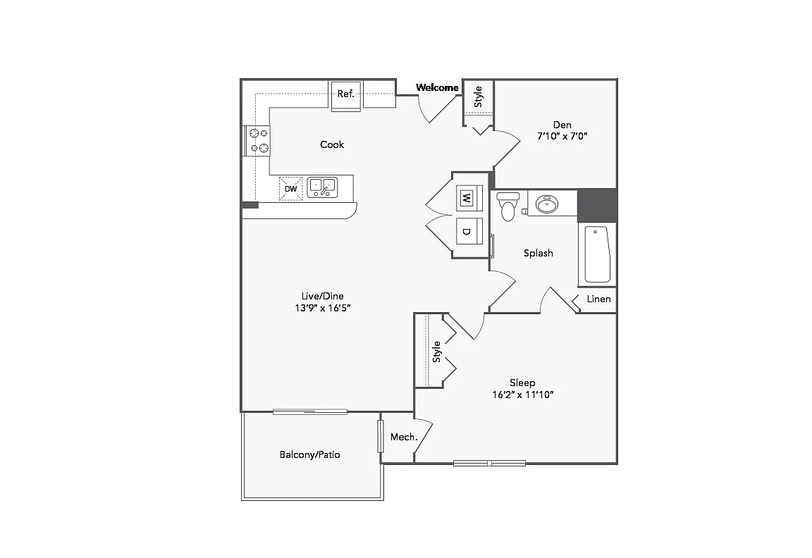 Floor plan Athens