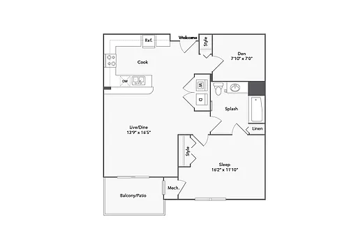 Floor plan Athens