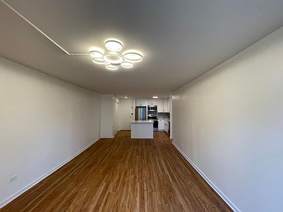 Living room and kitchen