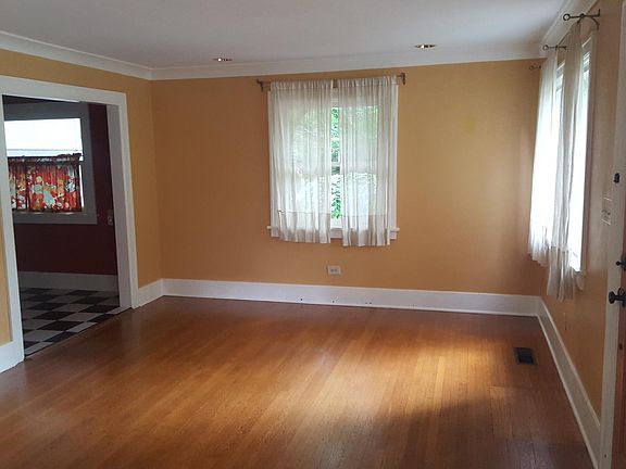 Living room and front entry