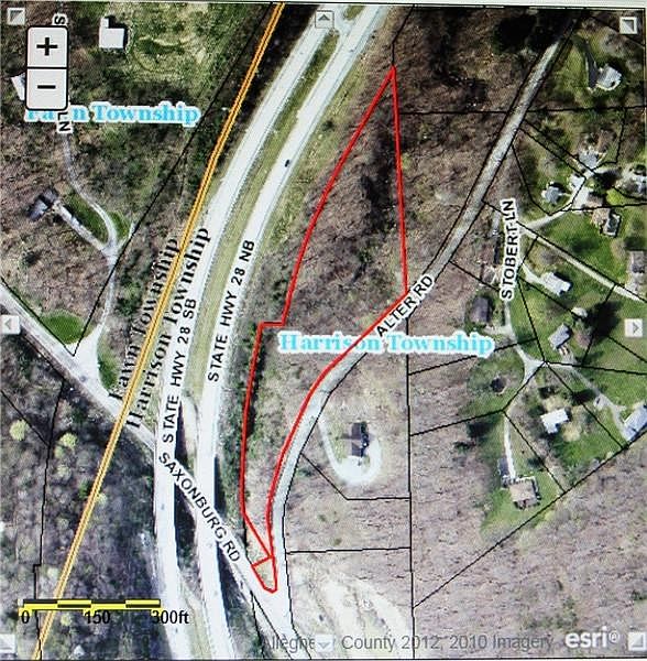 3.67 Acre lot with excellent visibility from Route 28