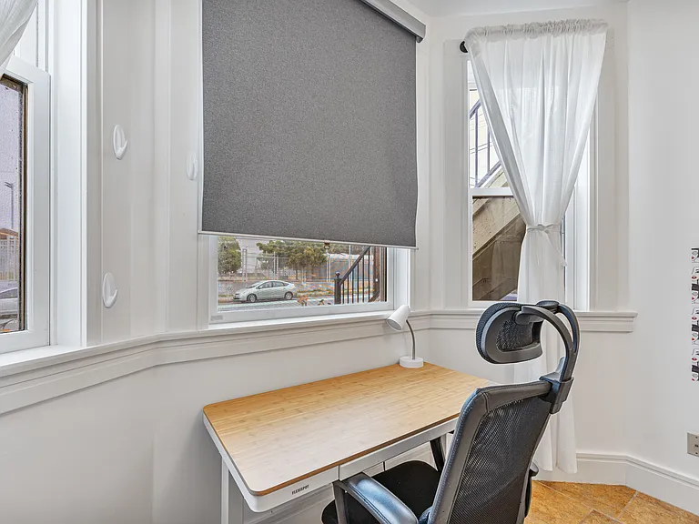 Work station in the master bedroom
