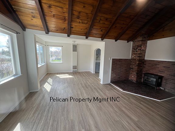 looking into dining room