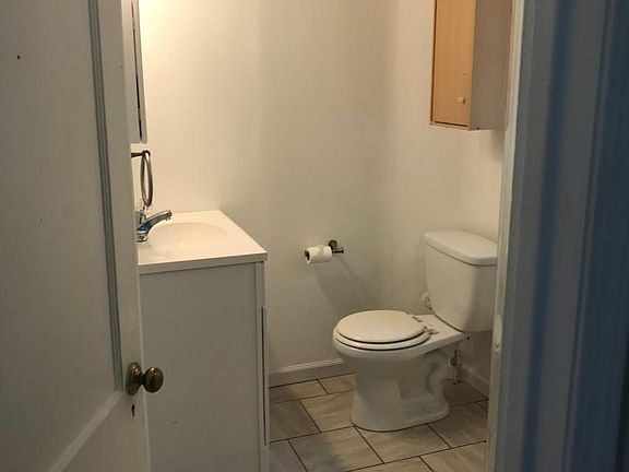 Clean updated bathroom