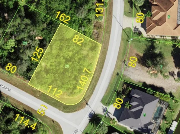 13468 RAYBURN LANE LOT 20, PORT CHARLOTTE, FL 33981