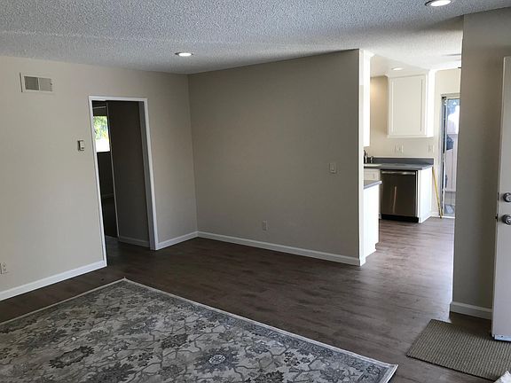Living Room into the kitchen