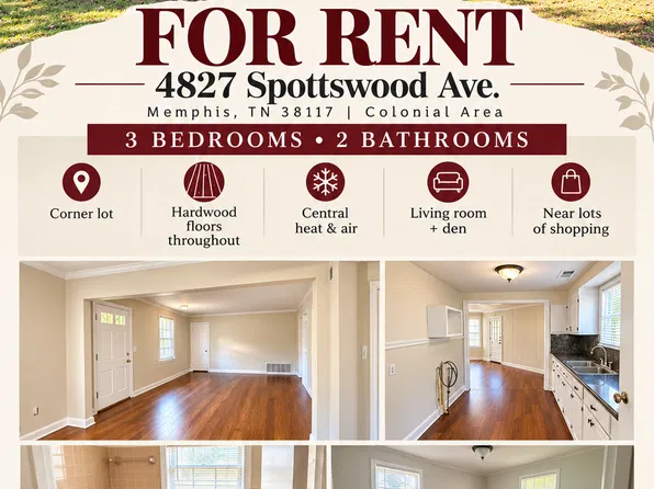 4827 Spottswood Ave, Memphis, TN 38117