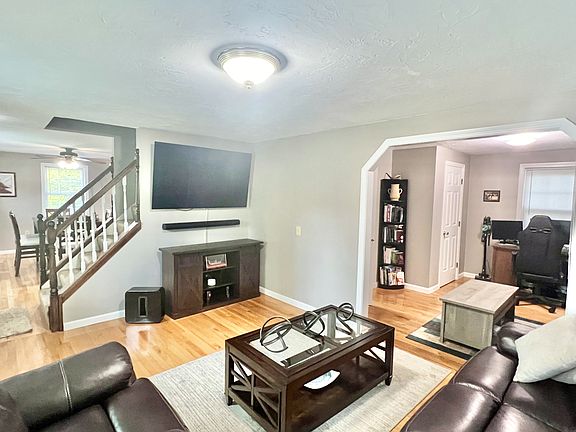 Living room and bonus room