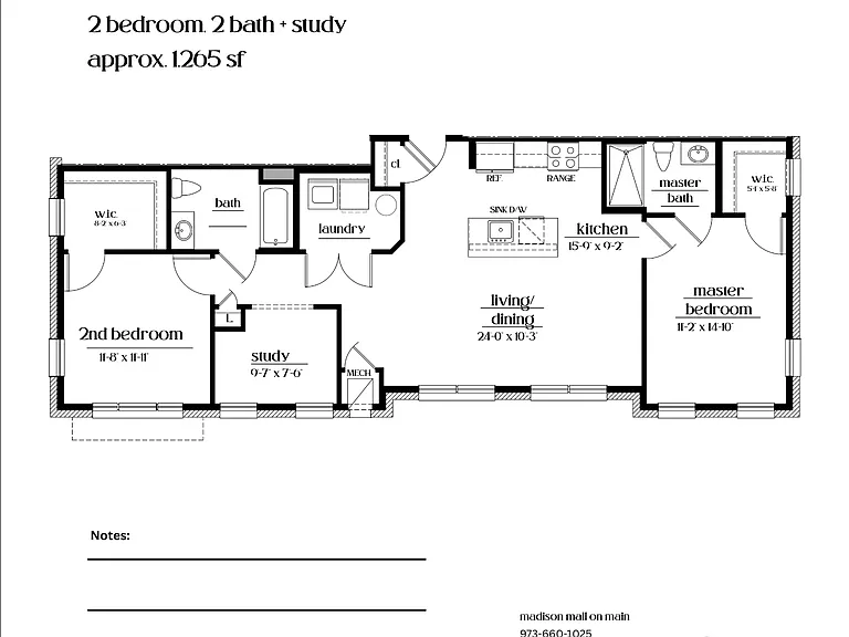 Madison Mall on Main Luxury Apartments — Photo 36