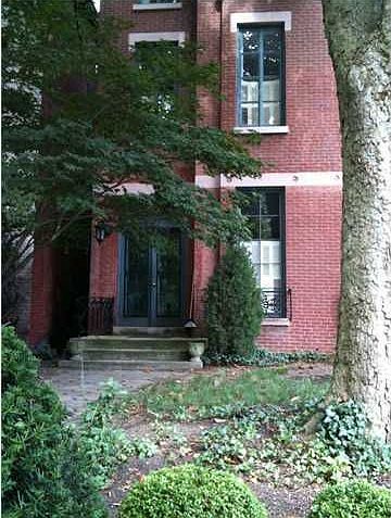 Entry on left of building