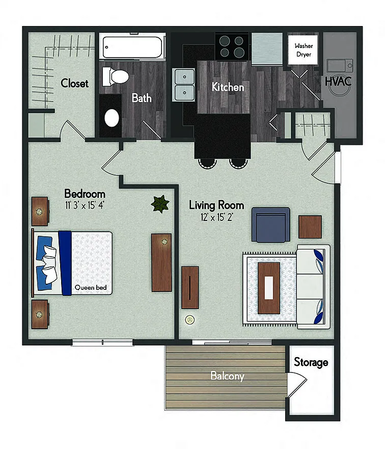 Floor plan Huntington