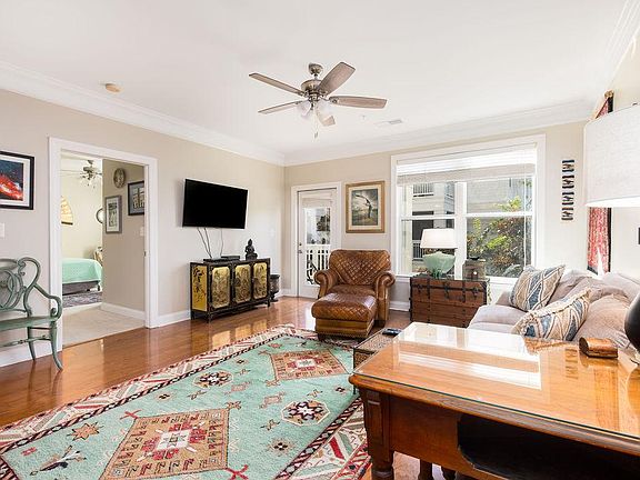 Living room looking towards master bedroom.
