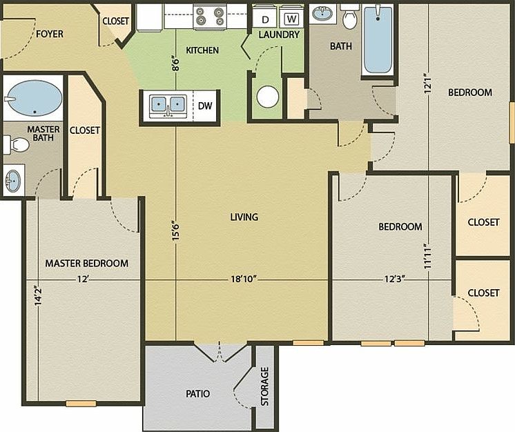 1st image of 1000 Arbors Keatsdr #5-5207
