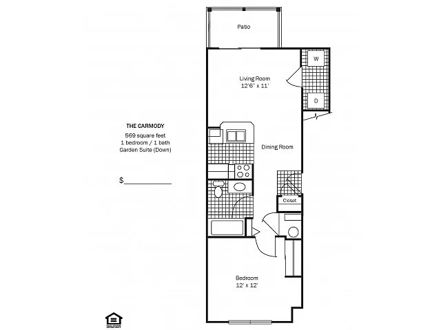 Floor plan Carmody
