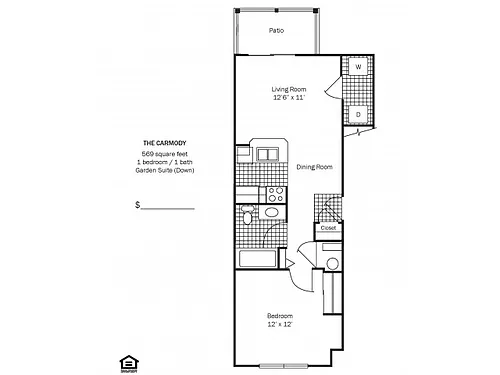Floor plan Carmody