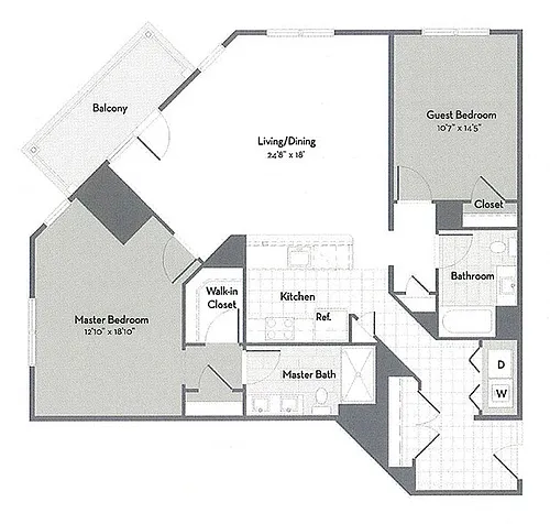 Floor plan B3