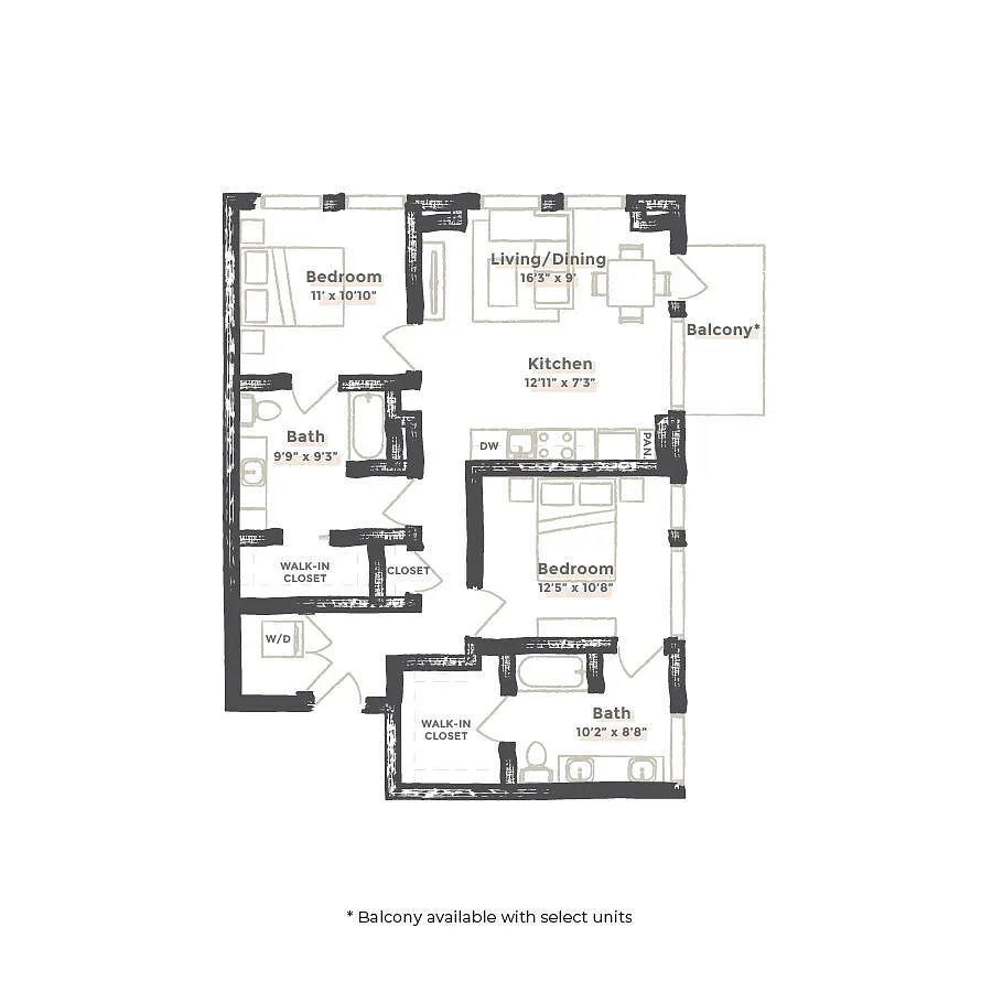Floor plan Portland
