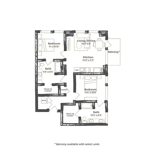 Floor plan Portland