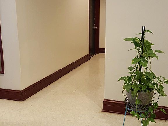 Private side of building