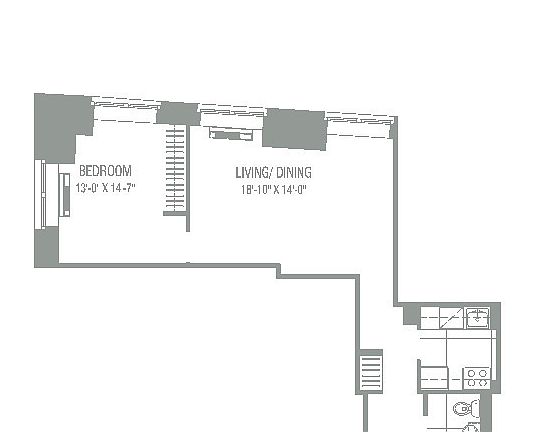 2nd image of 100 Maiden Ln APT 717