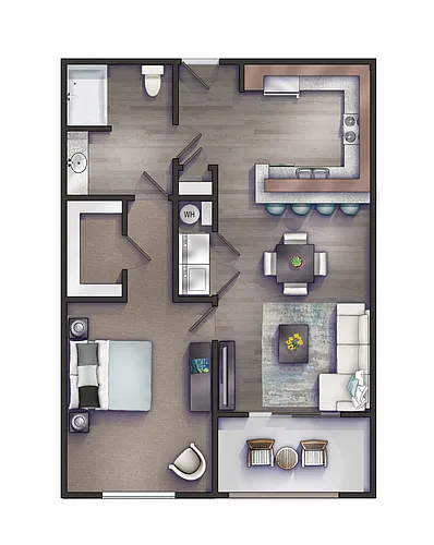 Floor plan The Messina