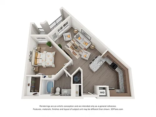 Floor plan Whitaker