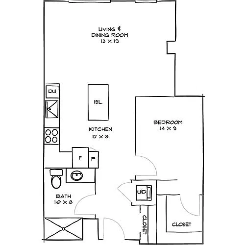 Floor plan Brandeis
