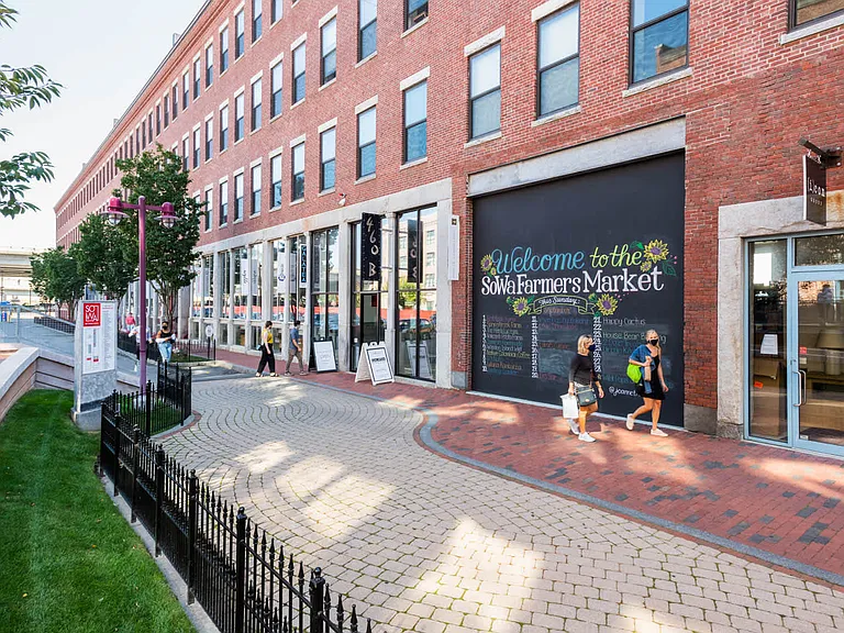 Celebrate local art, food, and music at the award-winning SoWa Open Market.