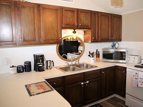 spacious kitchen with plenty of storage and counter space.
