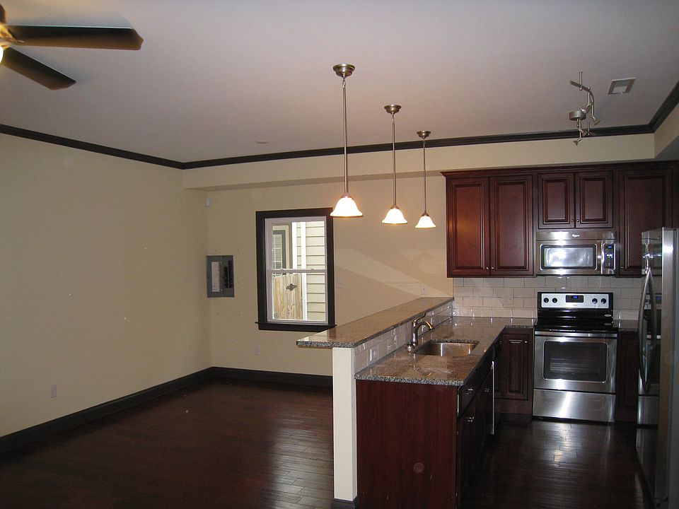 Kitchen and living room