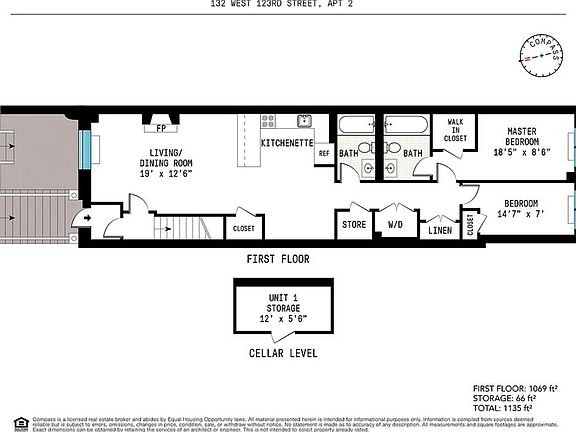 2nd image of 132 W 123rd St APT 2