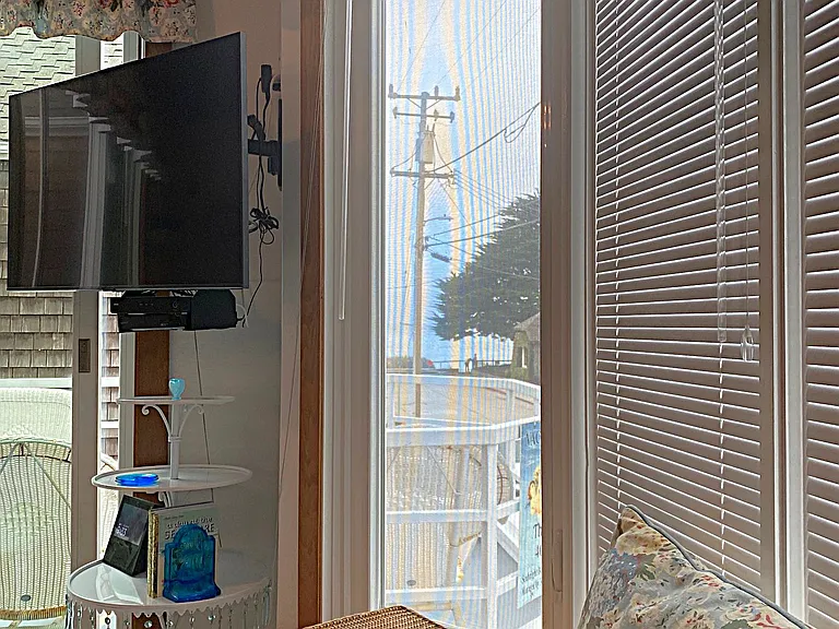 Ocean Views out the Sea Angel Living Room Bay Window