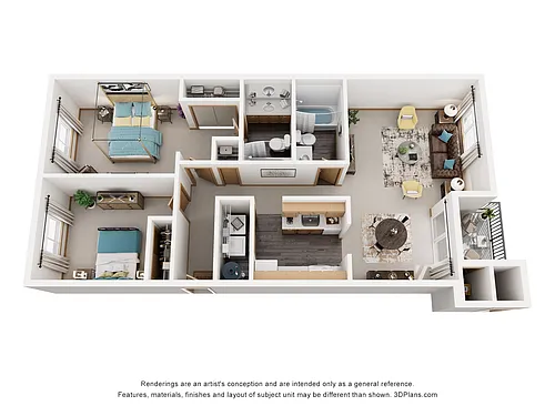 Floor plan 2X2